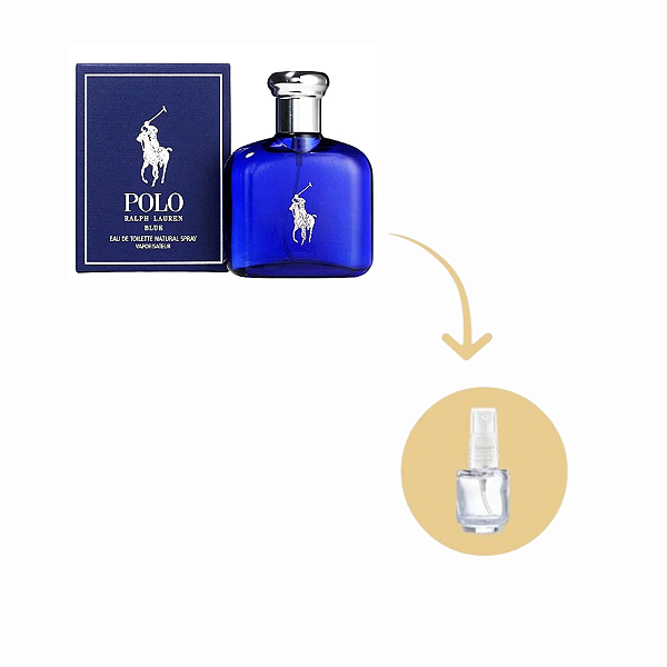 Fracionado Ralph Lauren Polo Blue Eau de Toilette - Perfume Masculino Travel