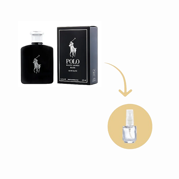 Fracionado Polo Black Ralph Lauren Eau de Toilette - Perfume Masculino
