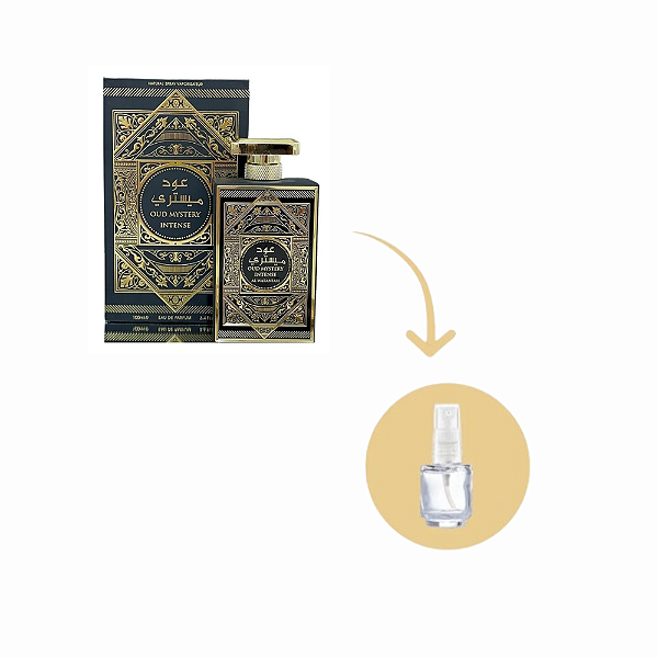 Fracionado Oud Mystery Intense - Al Wataniah Eau de Parfum - Perfume Árabe Masculino