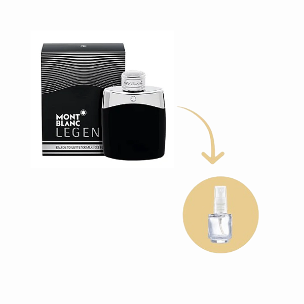 Fracionado Legend Montblanc Eau de Toilette - Perfume Masculino