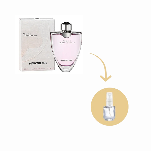 Fracionado Femme Individuelle Montblanc Eau de Toilette - Perfume Feminino