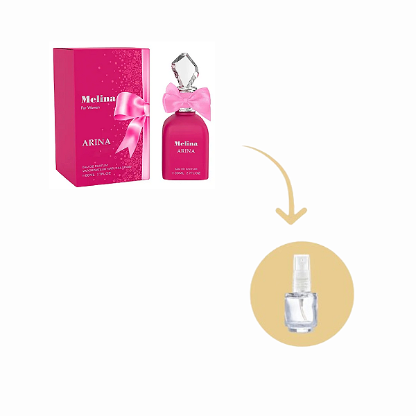Fracionado Melina for Women Arina Edp - Perfume Feminino Árabe (Ref. Olfativa Delina Oriana)