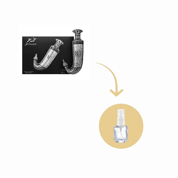 Fracionado Niche Emarati Khanjar Eau De Parfum Lattafa - Perfume Árabe Masculino