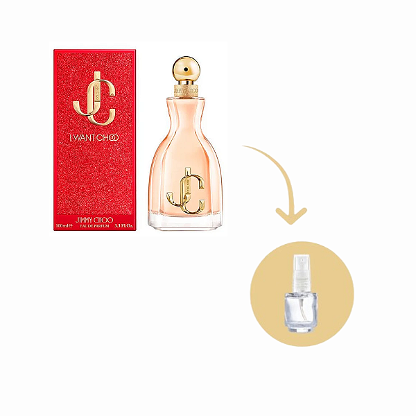 Fracionado I Want Choo Jimmy Choo Eau de Parfum - Perfume Feminino