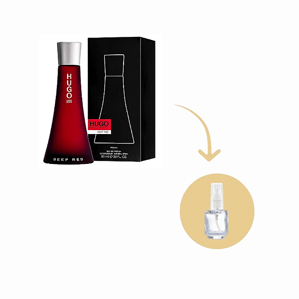 Fracionado Deep Red De Hugo Boss Eau De Parfum - Perfume Feminino