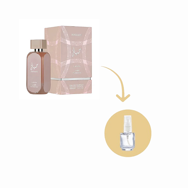 Fracionado Hayaati Florence Lattafa - Perfume Feminino Árabe