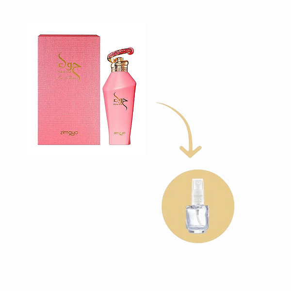 Fracionado Zimaya Hawwa Pink Eau De Parfum - Perfume Árabe Feminino (Ref. Olfativa Delina La Rose)