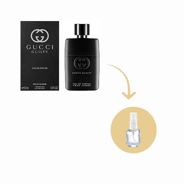 Fracionado Guilty Pour Homme Gucci Eau de Parfum - Perfume Masculino