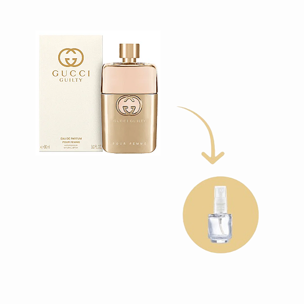 Fracionado Gucci Guilty Pour Femme Eau de Parfum - Perfume Feminino