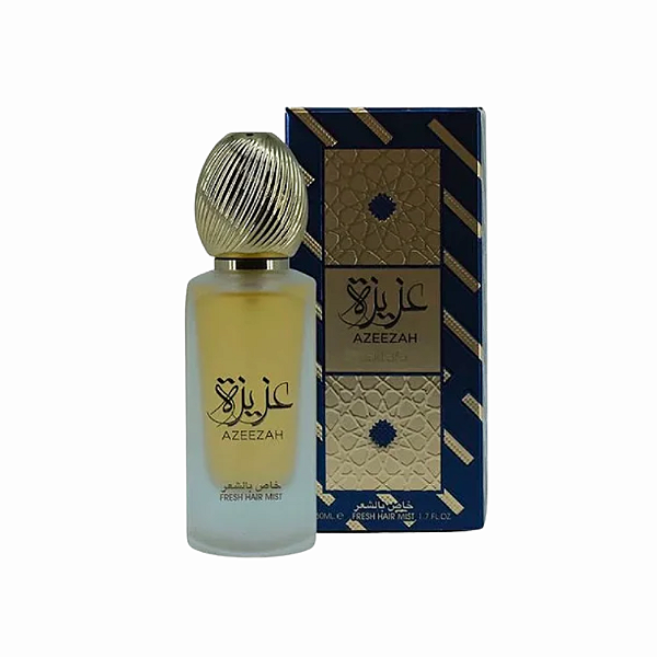 Azeezah Fresh Hair Mist Lattafa - Perfume Árabe Feminino para cabelos 50ml