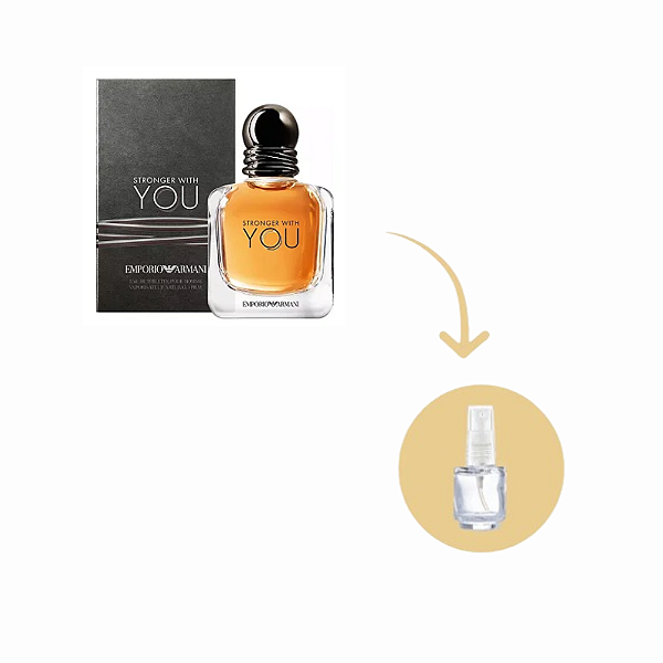Fracionado Stronger With You Giorgio Armani Eau de Toilette - Perfume Masculino