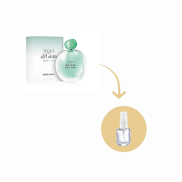 Fracionado Acqua di Gioia Giorgio Armani Eau de Parfum - Perfume Feminino