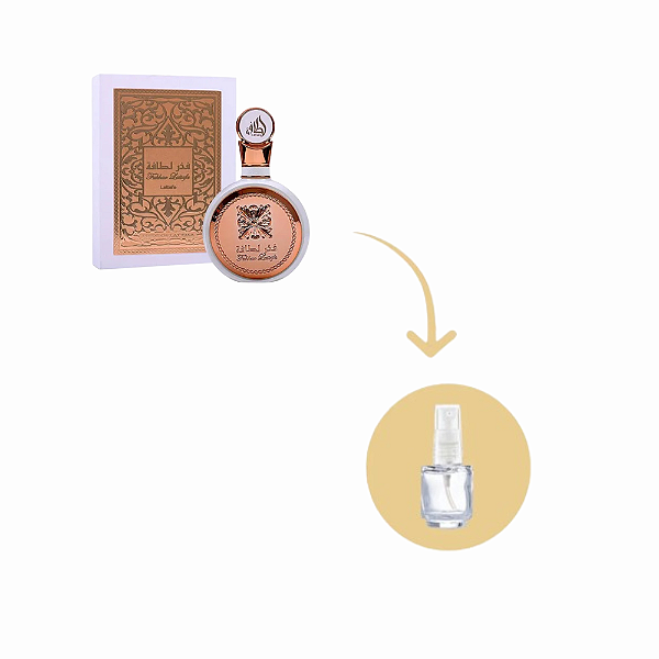 Fracionado Fakhar Rose de Lattafa - Perfume Feminino Árabe (Ref. Olfativa Línterdit)