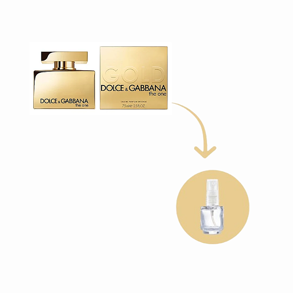 Fracionado The One Gold Eau de Parfum Intese Dolce & Gabbana - Perfume Feminino