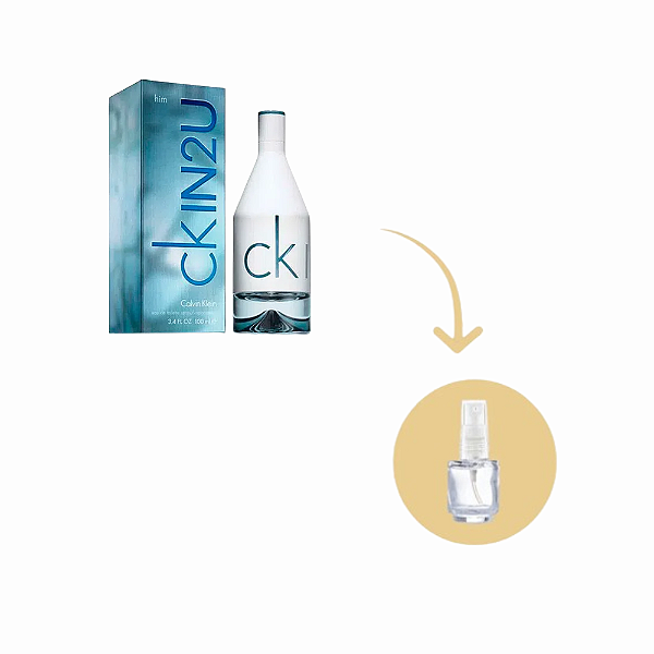 Fracionado CK in2U For Him Calvin Klein Eau de Toilette - Perfume Masculino