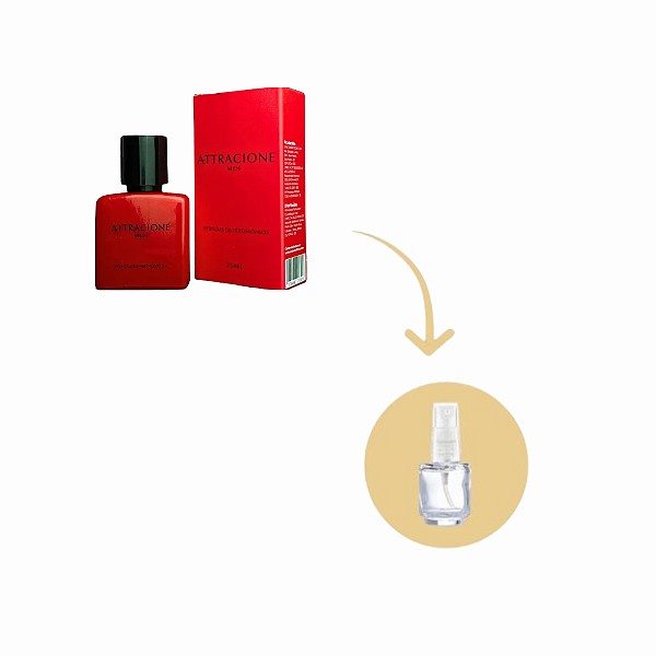 Fracionado Attracione Men - Perfume Masculino Com Feromônios Ativados