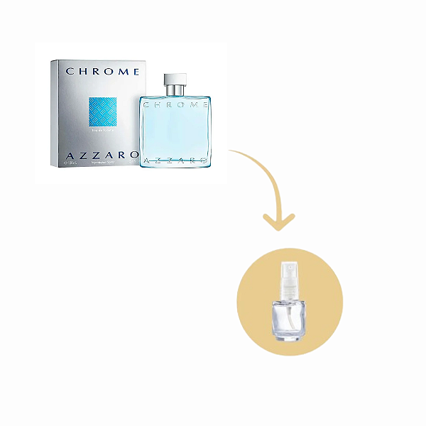 Fracionado Chrome Azzaro Eau de Toilette - Perfume Masculino