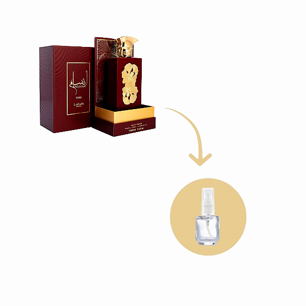 Fracionado Ansaam Gold Lattafa Pride Edp - Perfume Feminino Árabe (Ref. Olfativa Oriana)