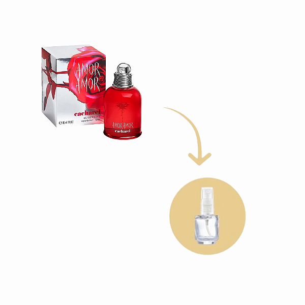 Fracionado Amor Amor Cacharel Eau de Toilette - Perfume Feminino