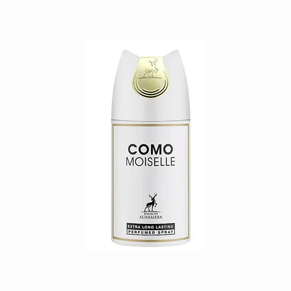 Como Moiselle - Perfume Árabe Feminino em Aerosol (Ref. Olfativa Coco Mademoiselle)