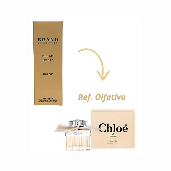 Brand Collection 177 Khloe - Perfume Feminino 30ml (Ref. Olfativa Chloe)
