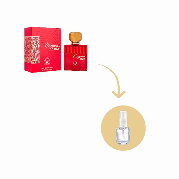 Fracionado Orygens Red Eau de Parfum - Perfume Árabe Feminino (Ref. Olfativa Baccarat Rouge 540)
