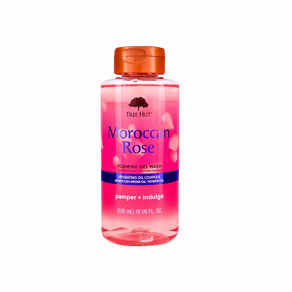 Tree Hut Gel de Banho com espuma Moroccan Rose 532ml