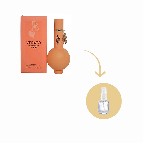 Fracionado Verato Amber Miranda Edp - Perfume Árabe Feminino