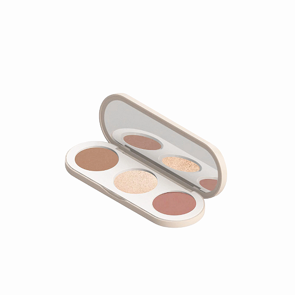 Paleta de Sombra Face Palette All in One Fair to Medium - Farmasi