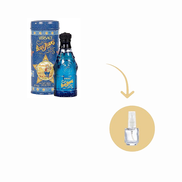 Fracionado Versus Blue Jeans Man Versace Eau de Toilette - Perfume Masculino