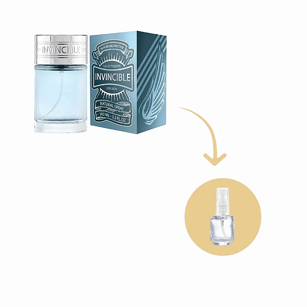 Fracionado Invincible For Men New Brand Eau de Parfum - Perfume Masculino (Ref. Olfativa Invictus)