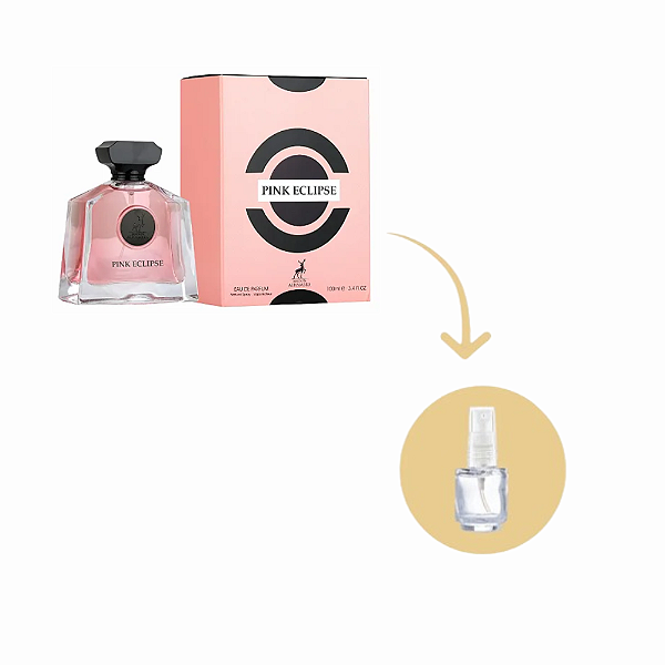 Fracionado Pink Eclipse Maison Alhambra Eau de Parfum - Perfume Árabe Feminino (Ref. Olfativa Prada Paradoxe)
