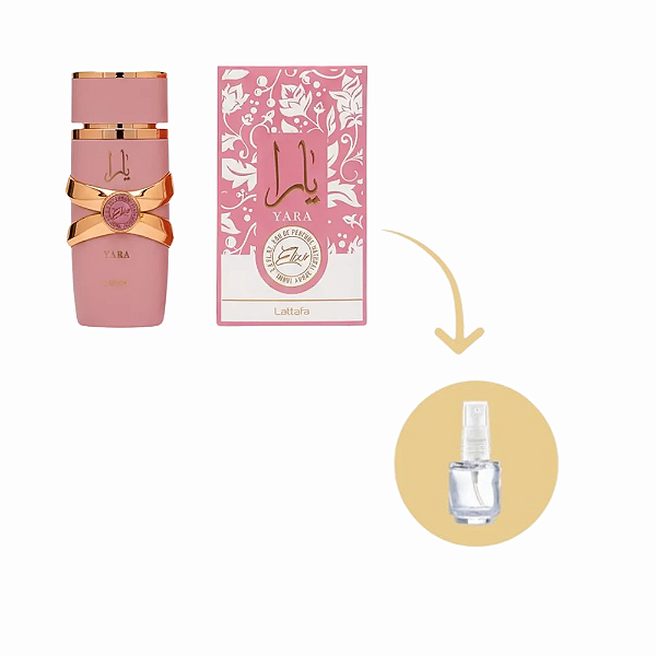 Fracionado Yara Elixir Eau de Parfum Lattafa - Perfume Árabe Feminino