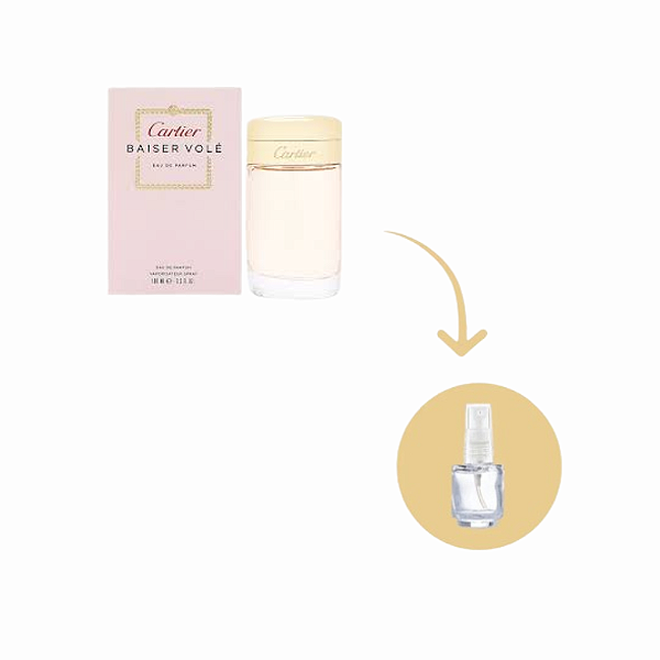 Fracionado Baiser Volé Cartier Eau de Parfum - Perfume Feminino
