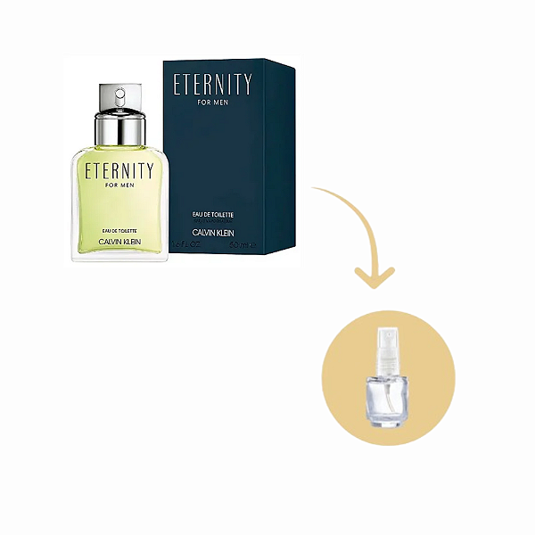 Fracionado Eternity for Men Calvin Klein Eau de Toilette - Perfume Masculino