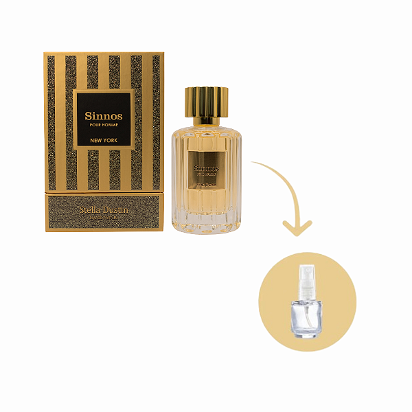Fracionado Sinnos Pour Homme Eau de Parfum Stella Dustin - Perfume Masculino (R. Olfativa Acqua Di Gio