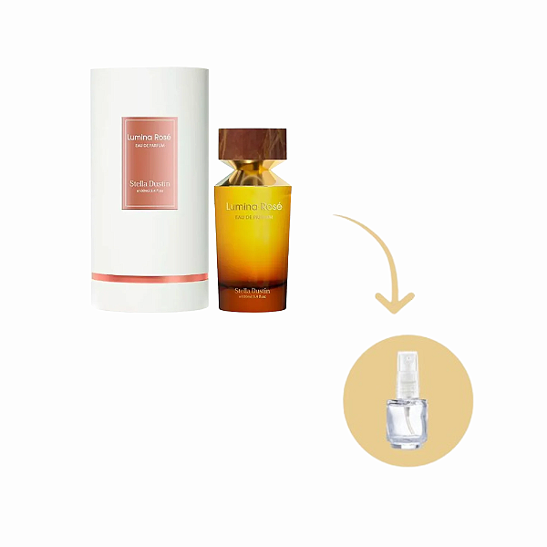 Fracionado Lumina Rosé Eau de Parfum Stella Dustin - Perfume Feminino (R. Olfativa Idôle Intense)