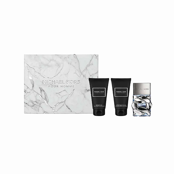 Kit Pour Homme Michael Kors 50ml - Perfume Masculino 3 peças