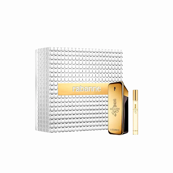 Kit 1 Million Edt 200ml + 10ml Travel - Perfume Masculino