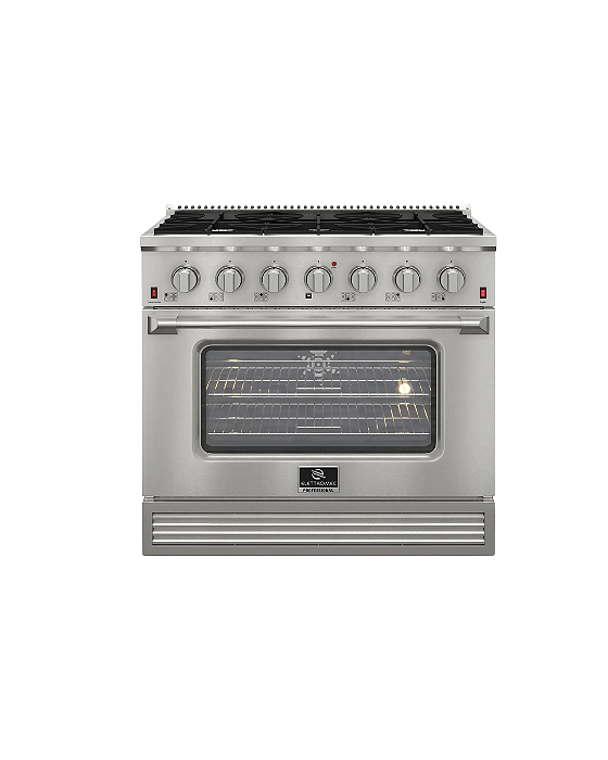 Fogão Professional Inox Gás/ Gás 36