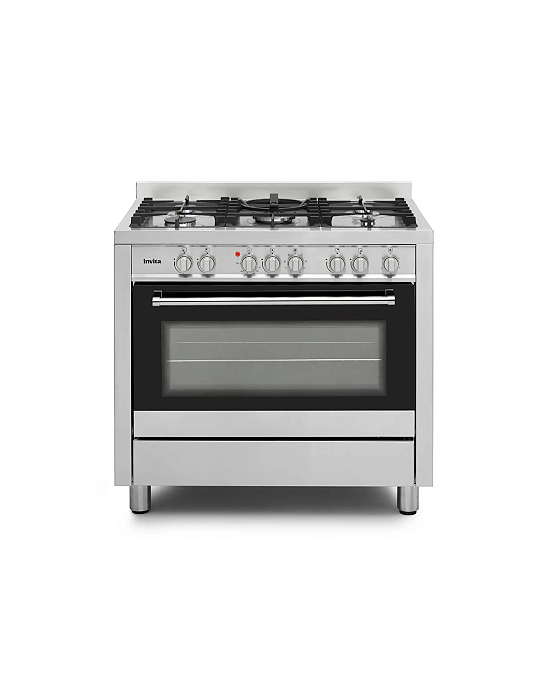 FOGÃO DE PISO INVITA GÁS/ELÉTRICO 90 CM