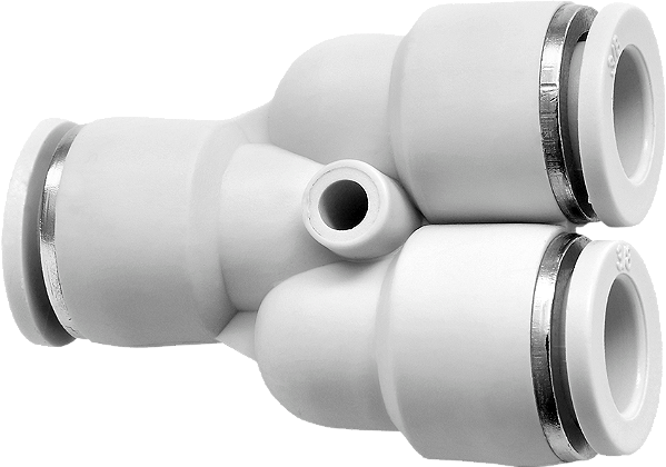 ENGATE RAPIDO Y  X MANGUEIRA 6,6MM BLUKIT