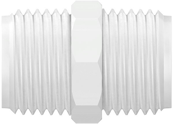 NIPLE DUPLO BRANCO 1/2" BLUKIT