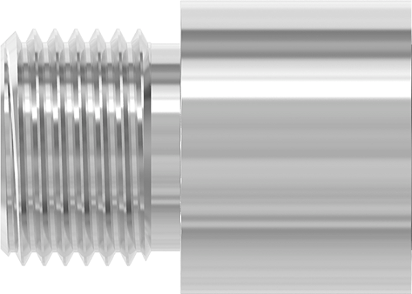 EXTENSAO METALICA CROMADA 1/2" X 2CM P/ CHUVEIROS E TORNEIRAS BLUKIT