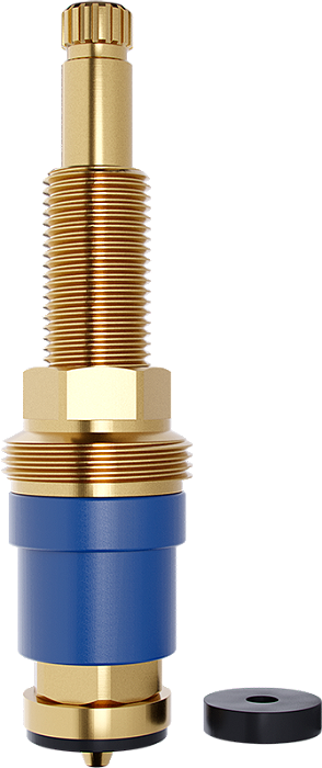 MVS P/ REGISTRO PRESSAO 1/2" E 3/4" DECA C/ CASTELO E HASTE S/ ACABAMENTO BLUKIT