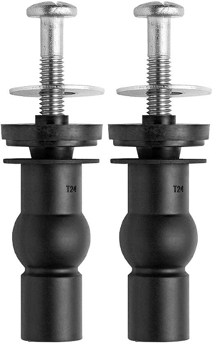 KIT PARAFUSO FIXADOR ACO INOX P/ CAIXA ACOPLADA E ASSENTOS SANITARIOS BLUKIT