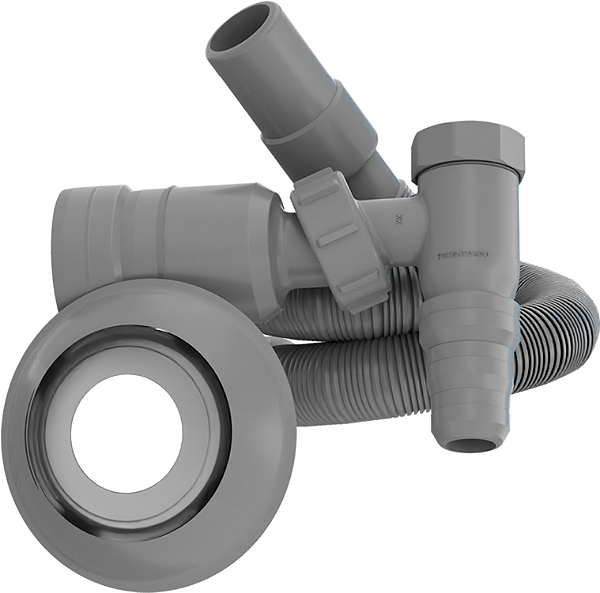 KIT SAIDA PARA MÁQUINA DE LAVAR ROUPA BLUKIT