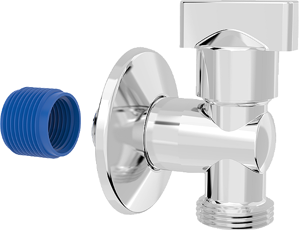 TORNEIRA DE ESFERA PARA MAQUINA DE LAVAR CROMADA