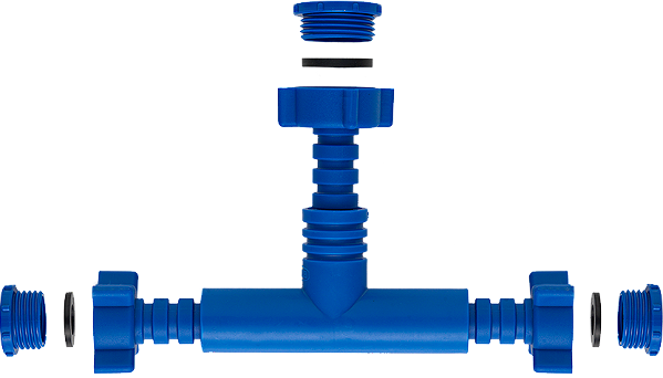 T P/ MISTURADOR MESA AJUSTAVEL 1/2" X 1/2" X 1/2"