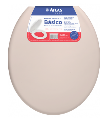 Assento Sanitário Branco Básico Atlas